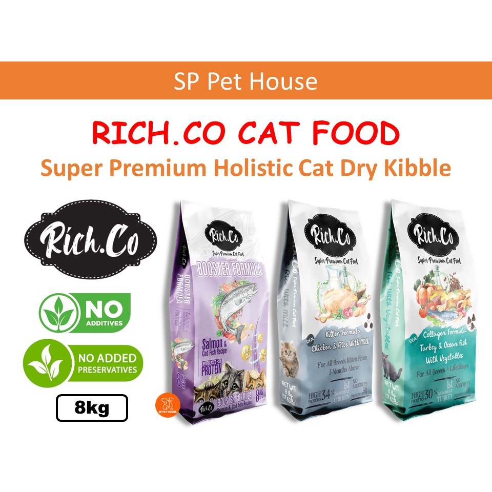 Rich.Co Super Premium Cat Food 8kg [Rich. Co Kitten Formula Chicken