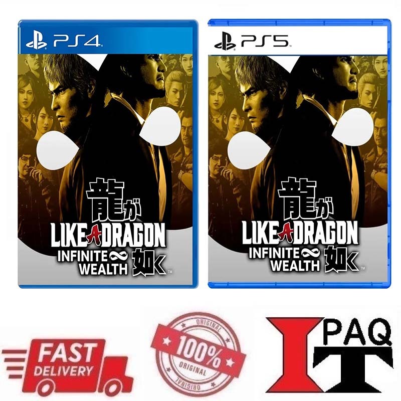 PS4 /PS5 Like a Dragon: Infinite Wealth | Like a Dragon 8 (R2 English ...