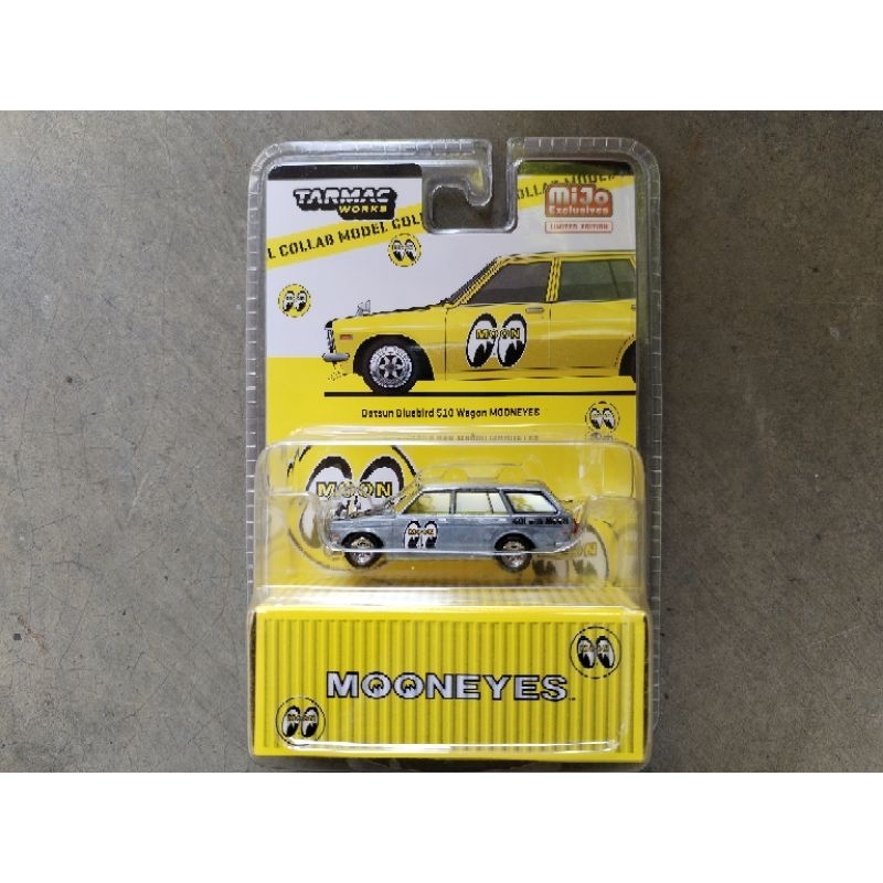 1/64 Tarmac Datsun Bluebird 510 Wagon Mooneyes MiJo Exclusive CHASE ...