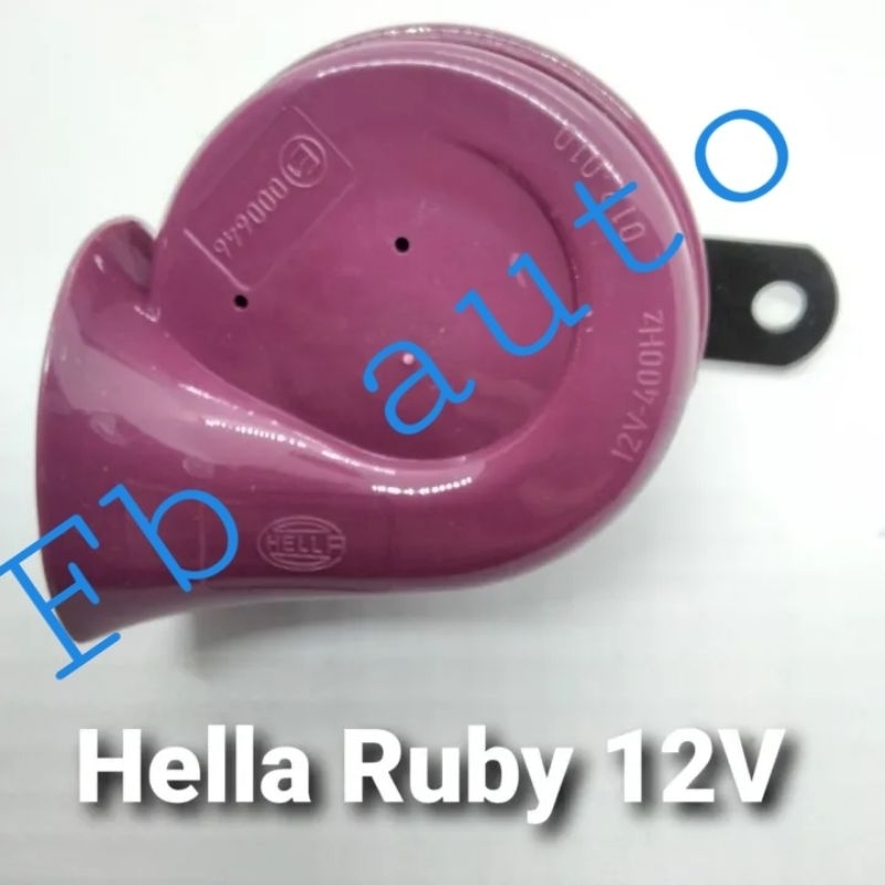 Hella Ruby Twin Tone Horn Set 12V 82mm 400/500hz (2PCS/SET/BOX ...