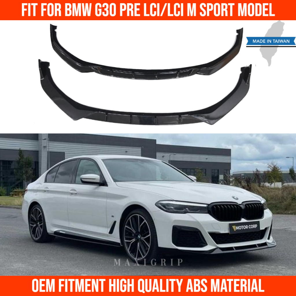 BMW G30 MP FD Front lip G30 LCI Competition front lip G30 5 series ...