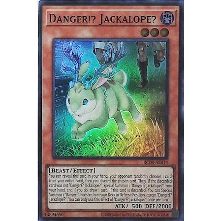 Yugioh RC04-JP014 RC04-AE014 Danger!? Jackalope?  | Shopee Malaysia