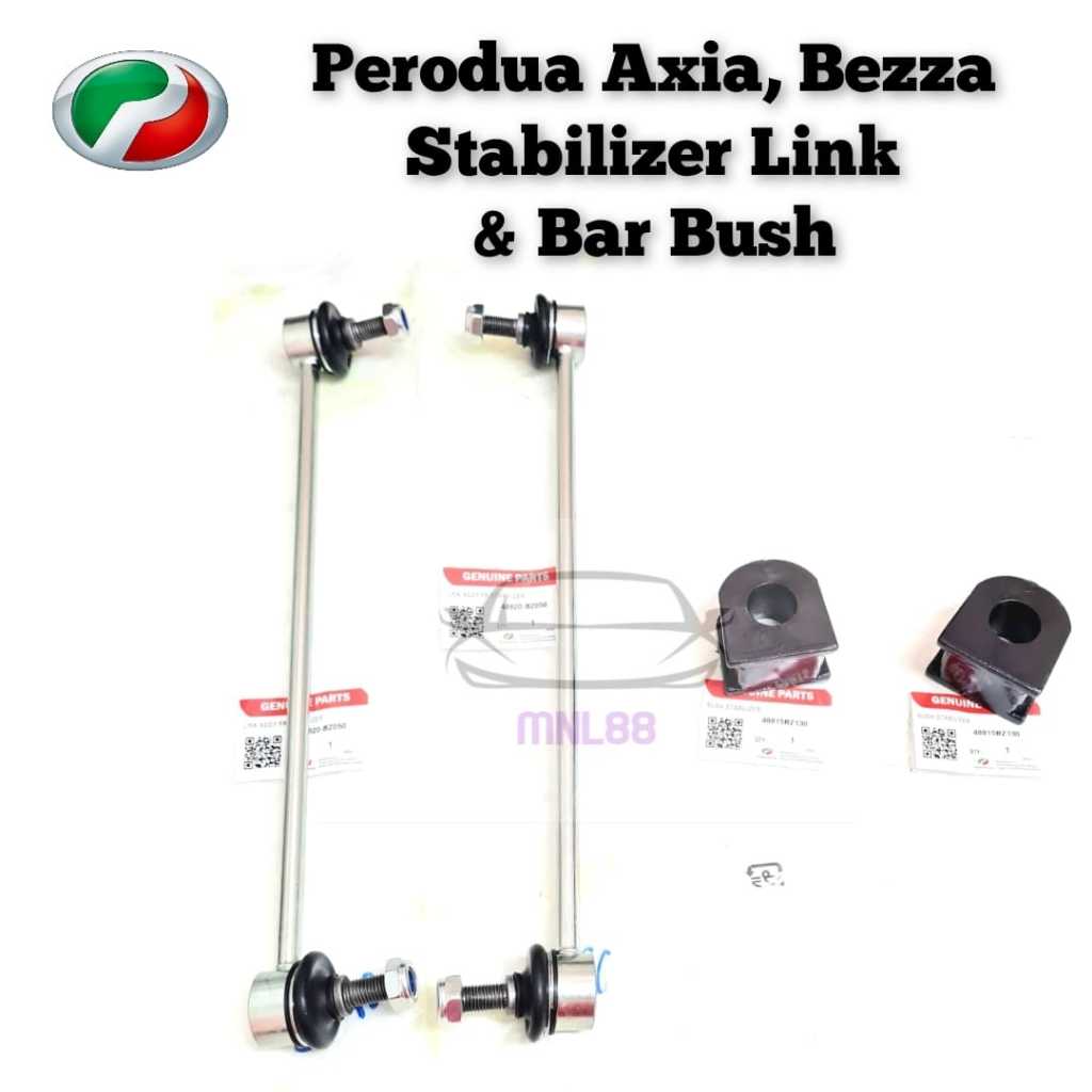 (1 PAIR) PERODUA AXIA, BEZZA STABILIZER LINK ABSORBER LINK / STABILIZER