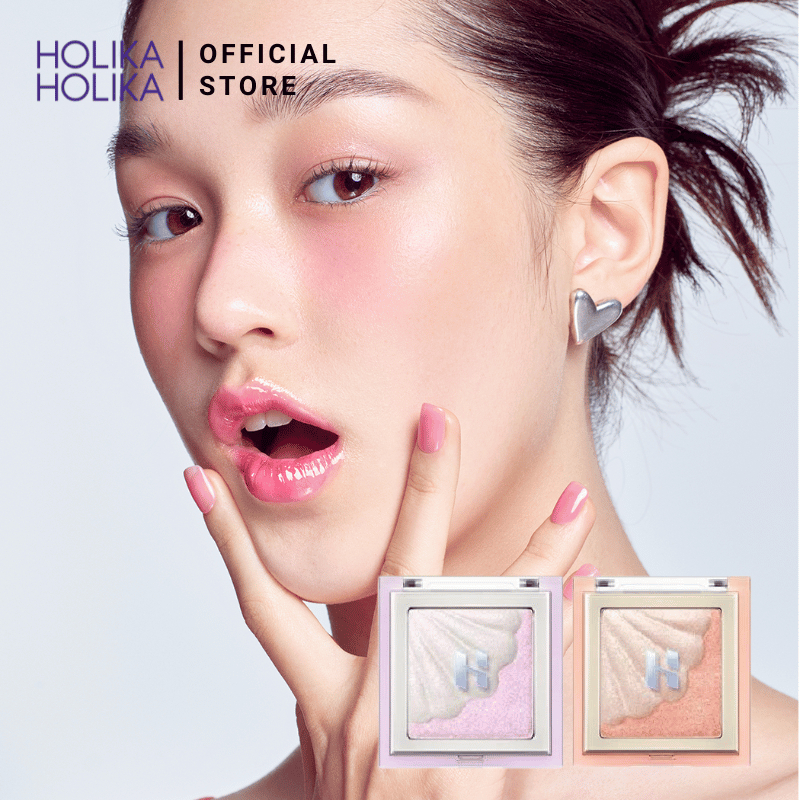 Holika holika 2025 shell glow highlighter