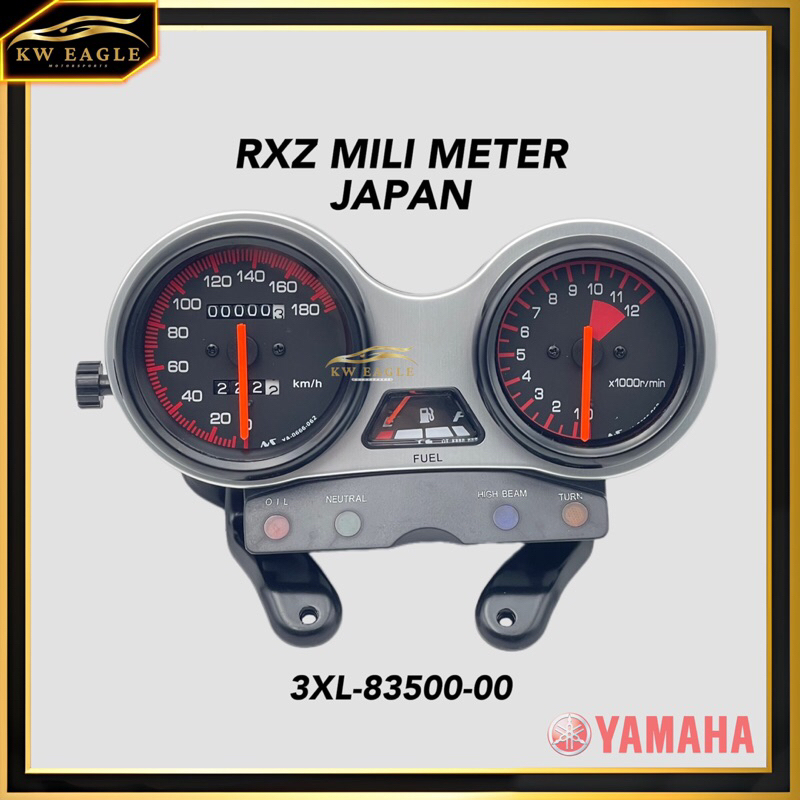 YAMAHA RXZ MILI JAPAN PREMIUM KUALITY METER RXZ METER ASSY | Shopee ...