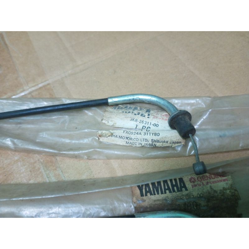 💯 Original japan Throttle cable yamaha 80 / y80 | Shopee Malaysia