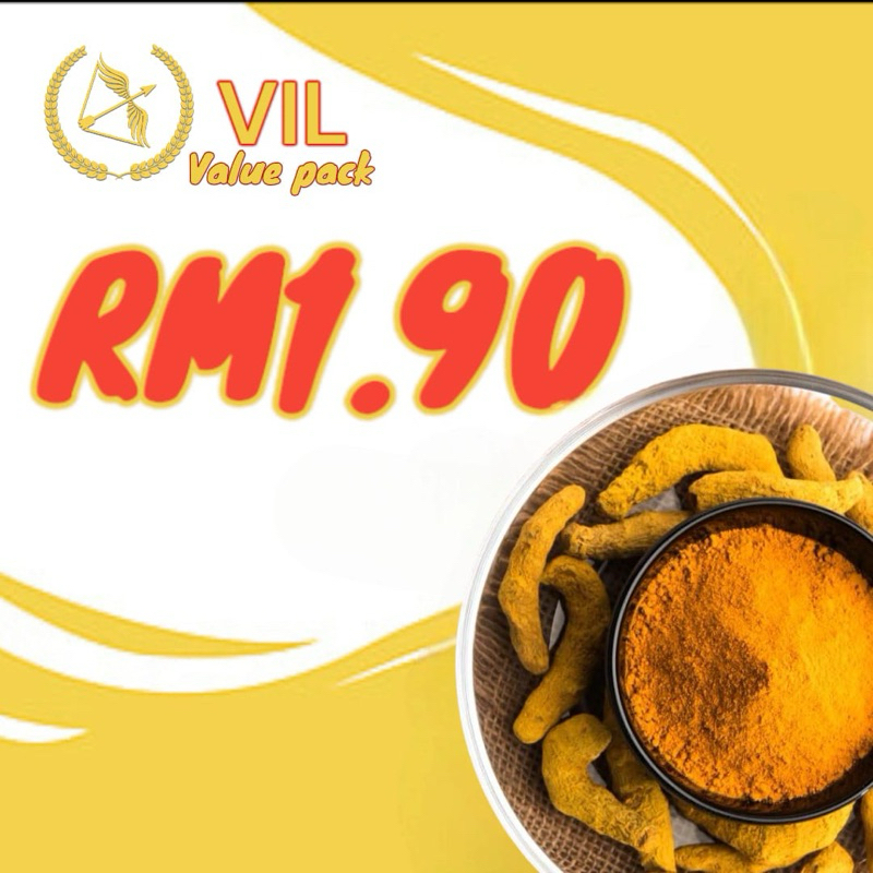 TURMERIC POWDER / SERBUK KUNYIT 50G | Shopee Malaysia