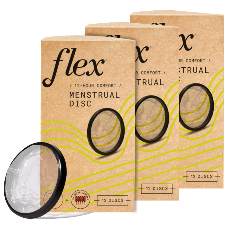 FLEX Menstrual Discs, 12 ct