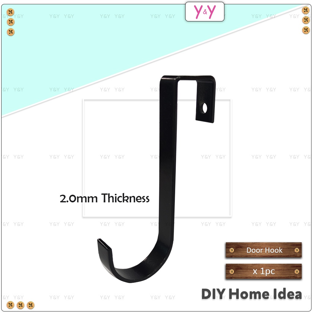Y&Y Eco Door J Hook / Door Hook / Door Hanger / Kitchen