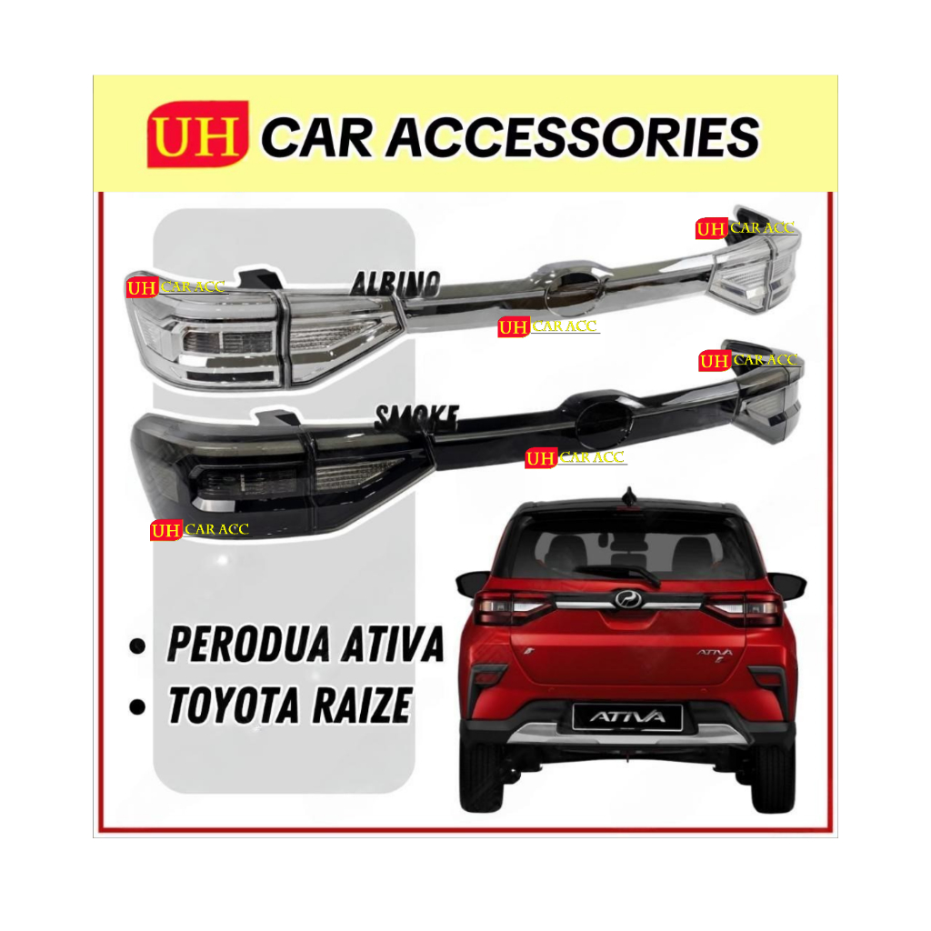 PERODUA ATIVA / TOYOTA RAIZE (2021-2023) LED TAIL LAMP TAIL LIGHT REAR ...