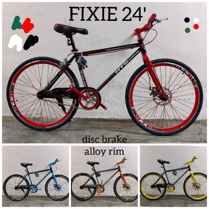 VVM: BASIKAL FIXIE 24' BASIKAL RACING BUDAK FIXIE BIKE HTG | Shopee ...