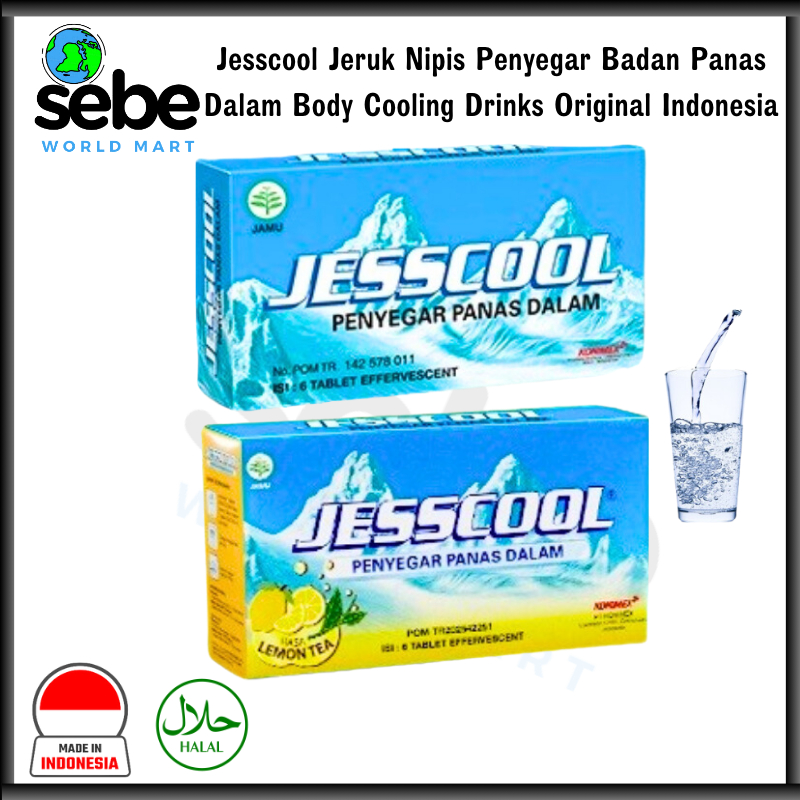 Jesscool Jeruk Nipis Penyegar Badan Panas Dalam Body Cooling Drinks ...
