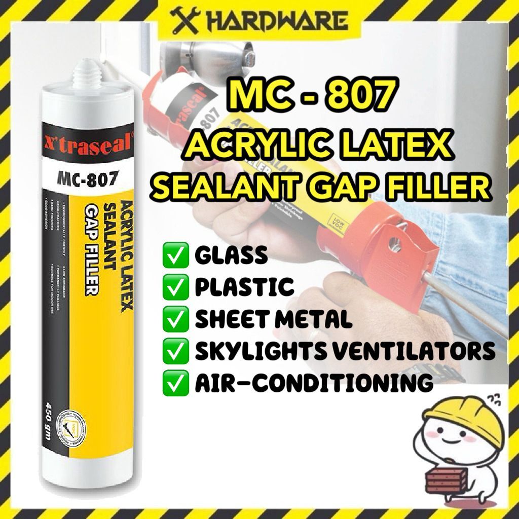XTRASEAL MC807 Acrylic Latex Sealant Gap Filler 450g Gap Filler