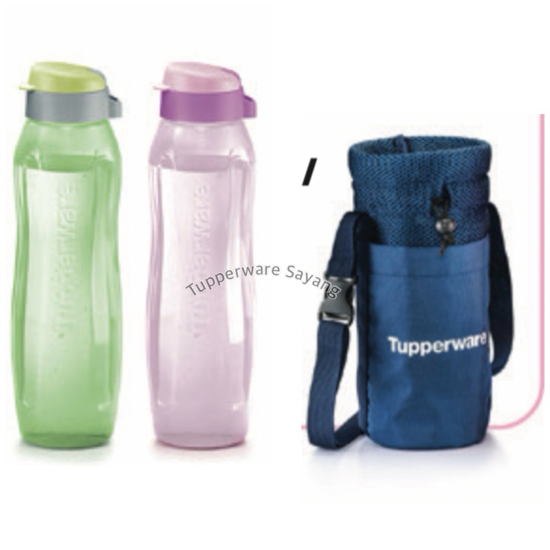 Tupperware Slim Eco Bottle 1l Shopee Malaysia