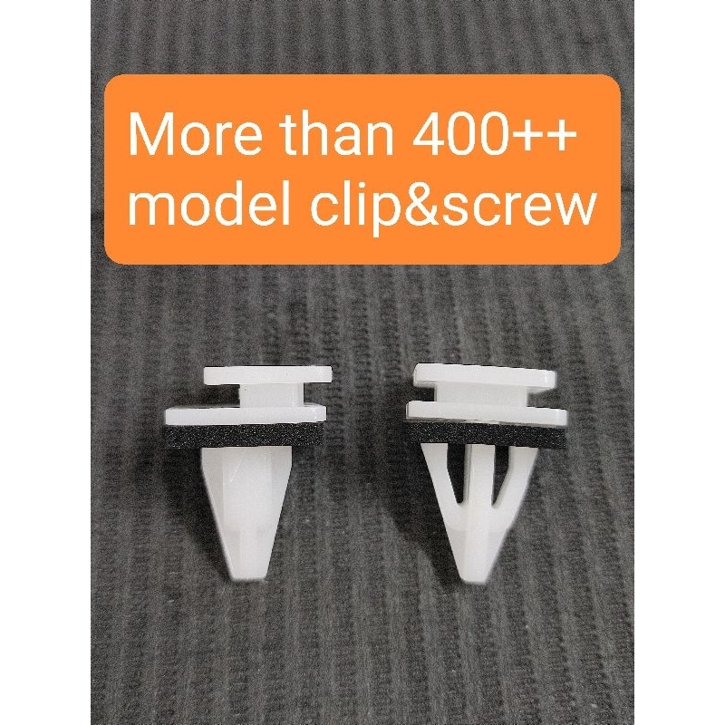 4 Honda Door End Rod Clips – Left Blue & Right Pink – 3.9mm Rod – OEM Style, Free Shipping