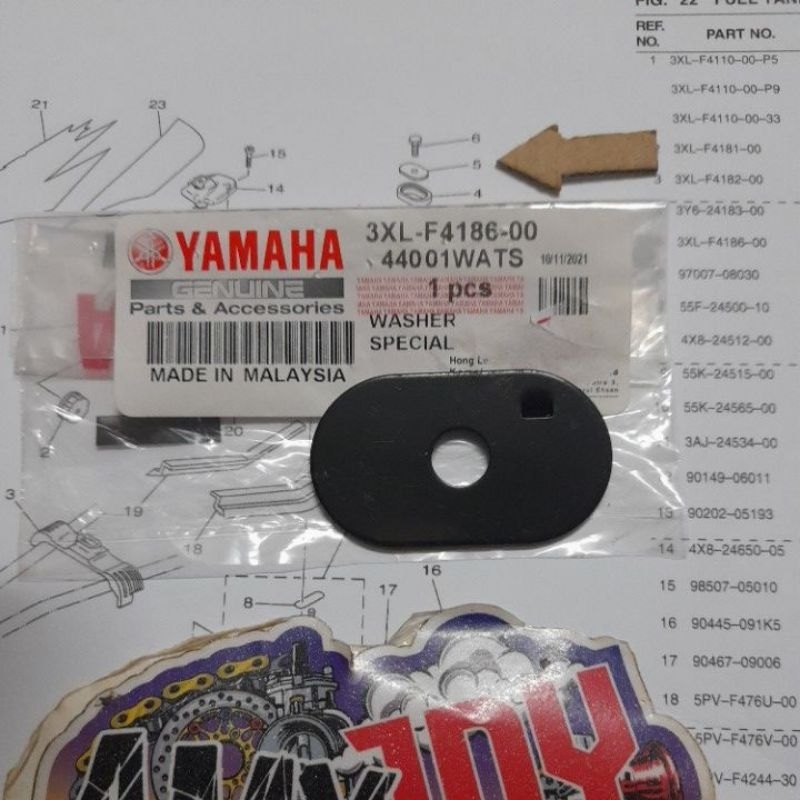 RXZ WASHER SPECIAL TANK ORIGINAL HLY (MALAYSIA) | Shopee Malaysia
