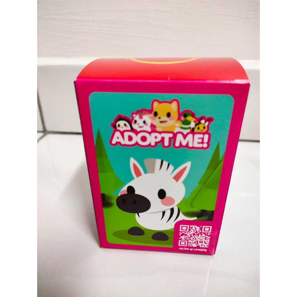 Mcdonald's Happy Meal Toys Adopt Me (Zebra) | Shopee Malaysia