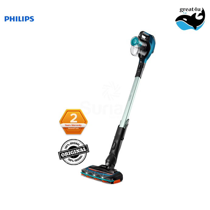 Philips Cordless Stick Vacuum Cleaner FC6728/01 Shopee Malaysia