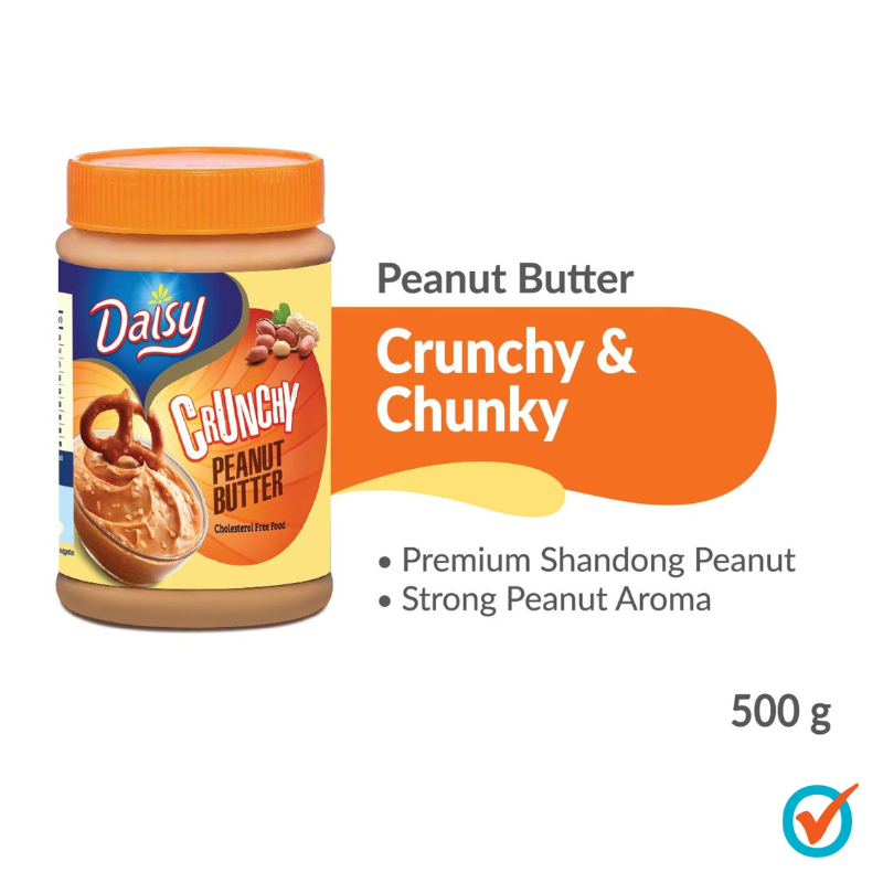 Daisy Peanut Butter Crunchy 500g | Shopee Malaysia