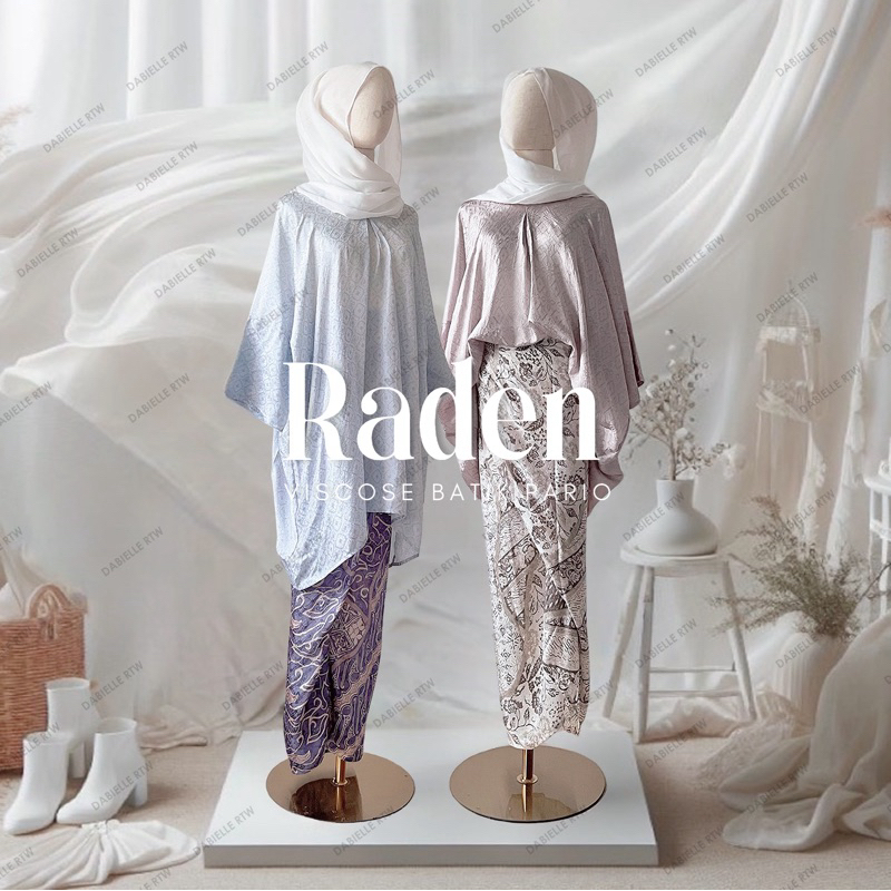 EID DABIELLE 2024 : Raden Viscose Satin Silk Batik Pario Raya 2024 ...
