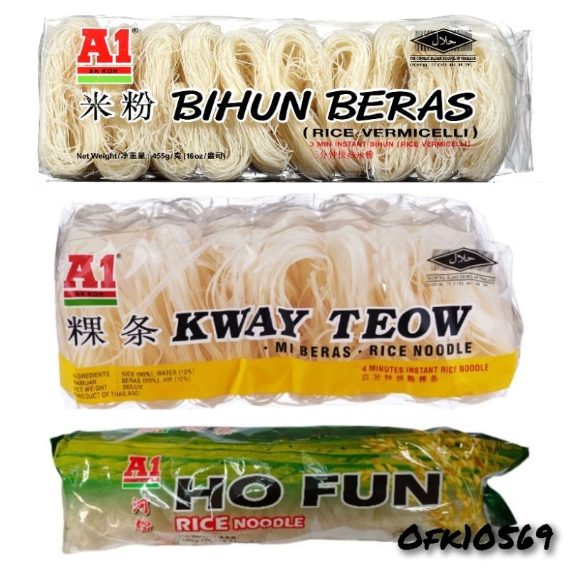 A1 Vermicelli, Kway Teow , Ho Fun Rice Noodles | Shopee Malaysia
