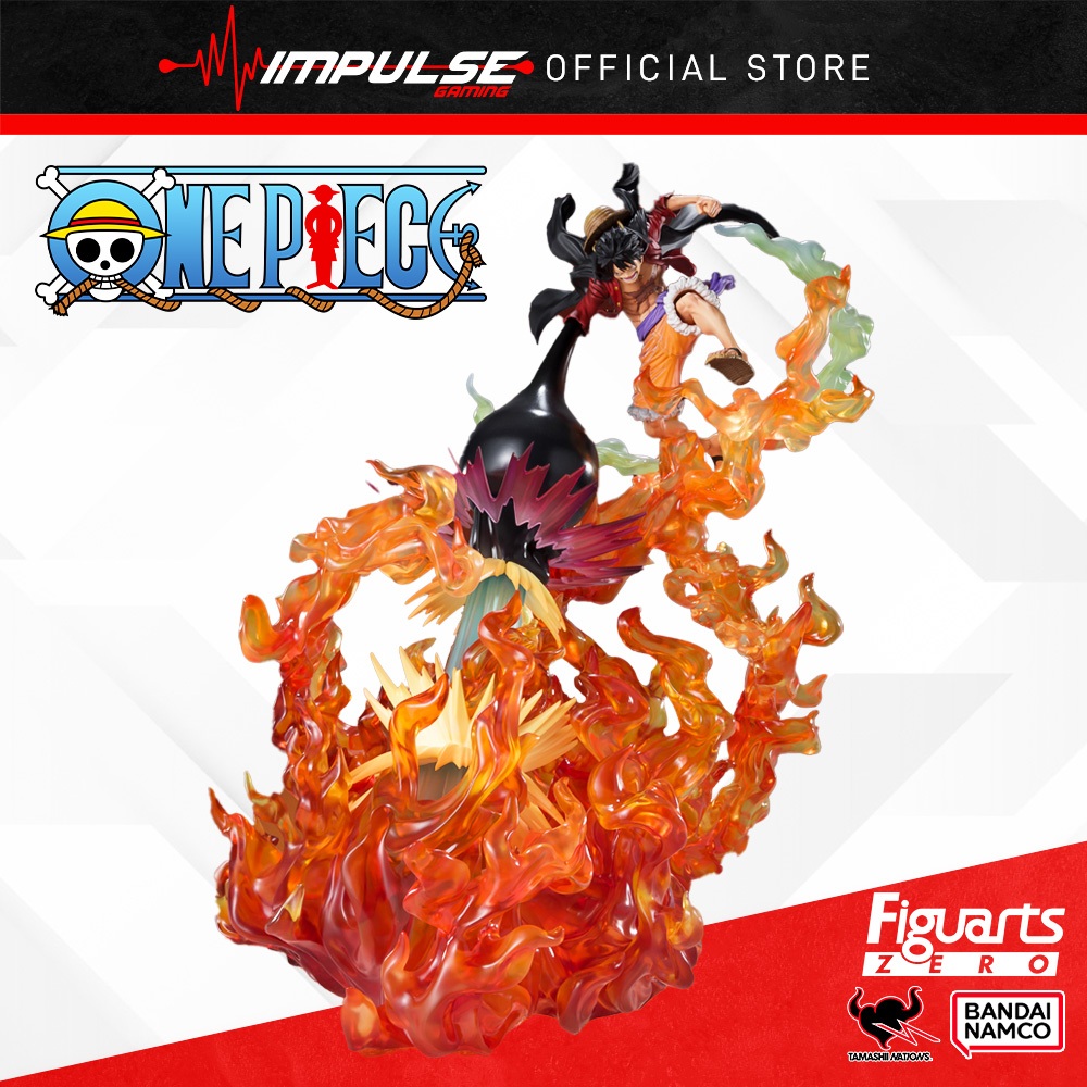 Bandai Tamashii Nations Figuarts Zero Monkey.D.Luffy Red Roc / One