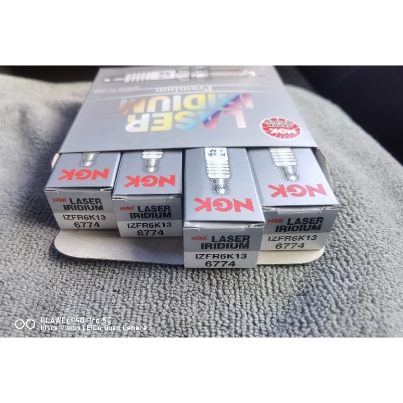 NGK LASER IRIDIUM SPARK PLUG 6774 IZFR6K13 (100% ORIGINAL) | Shopee ...