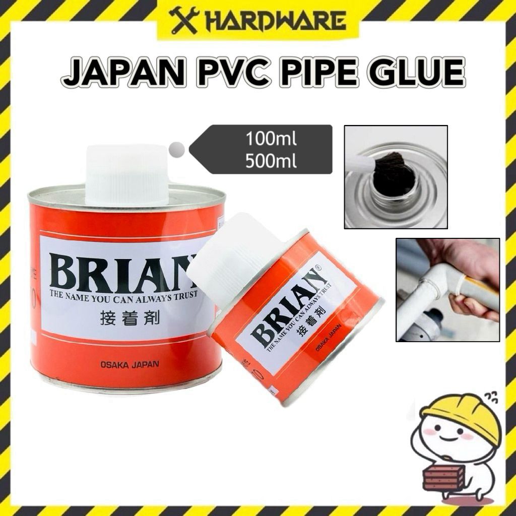 100ml&500ml Japan No.70 PVC Pipe glue/Solvent gum/Water piping/PVC gum ...