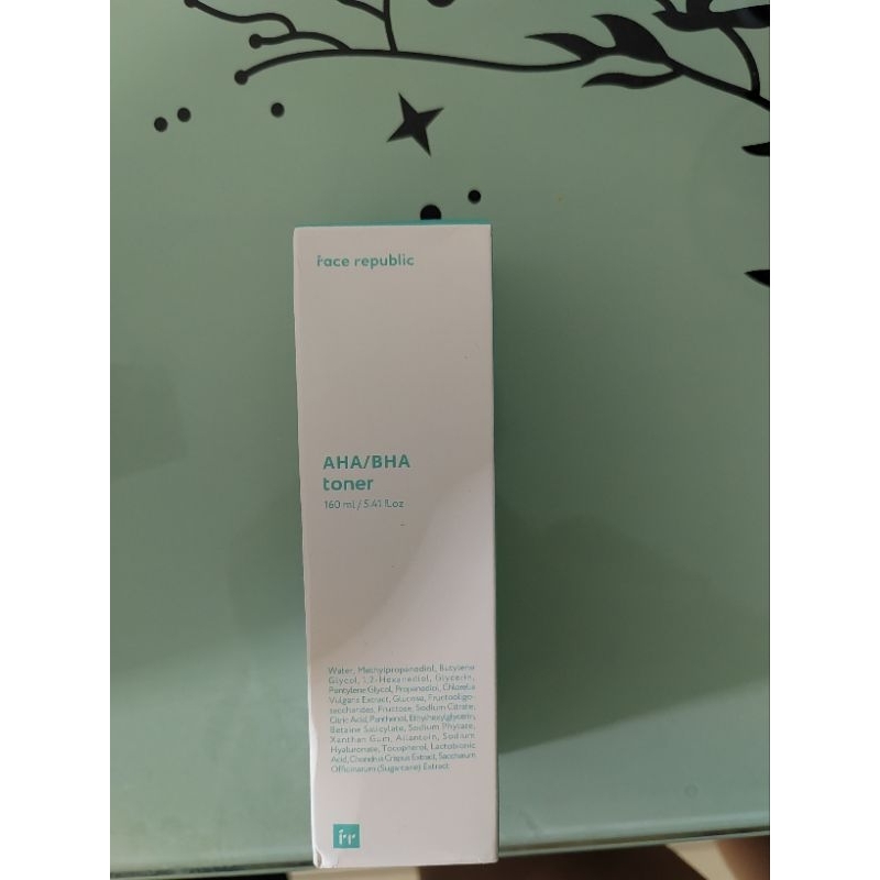 Face Republic AHA/BHA Toner for Oily Sensitive Skin (160ml) Shopee