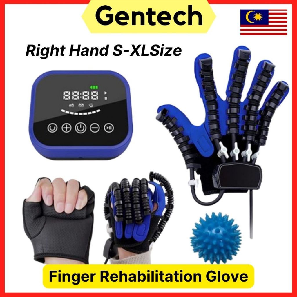 Hand Rehabilitation Robot Physiotherapy Gloves Hemiplegia Device Stroke ...