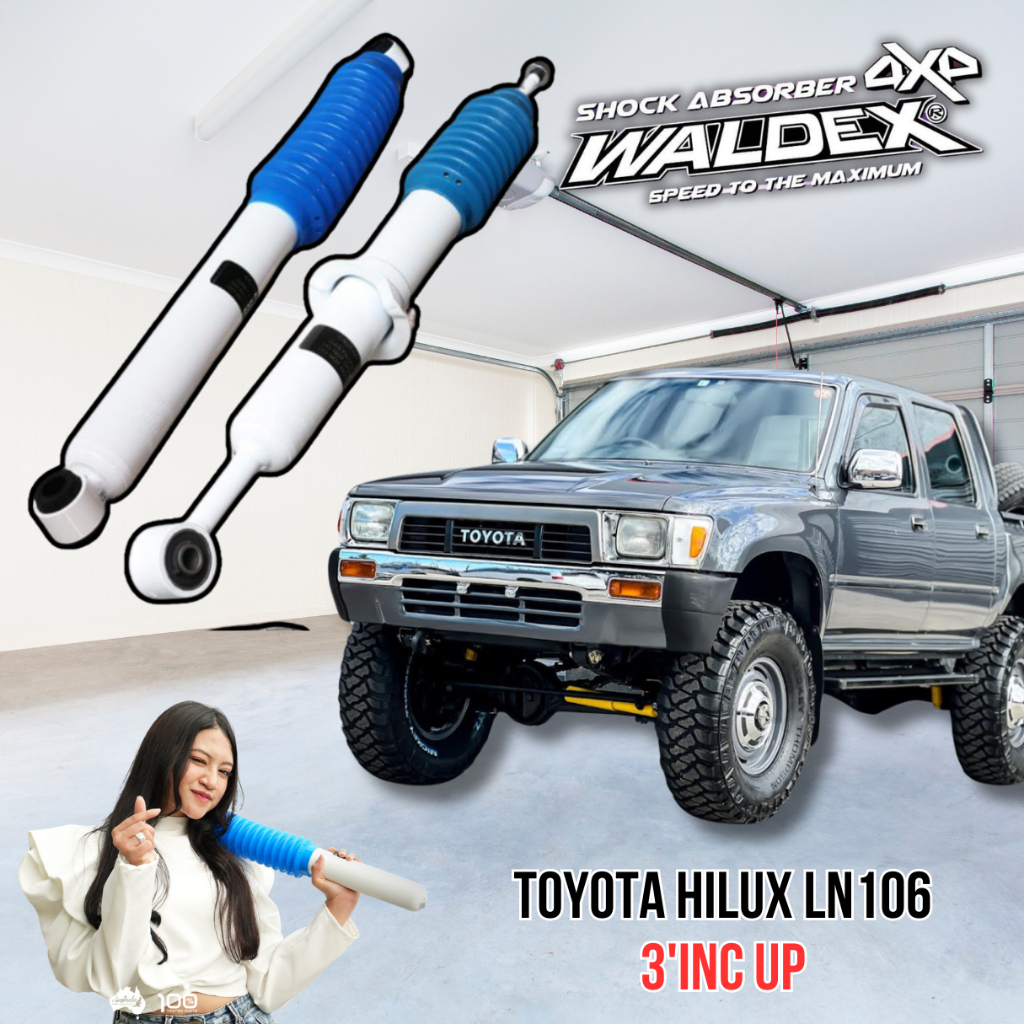 TOYOTA HILUX LN166/KDN190 4X4 [ 3'INCHI UP ] - WALDEX HEAVY-DUTY GAS ...
