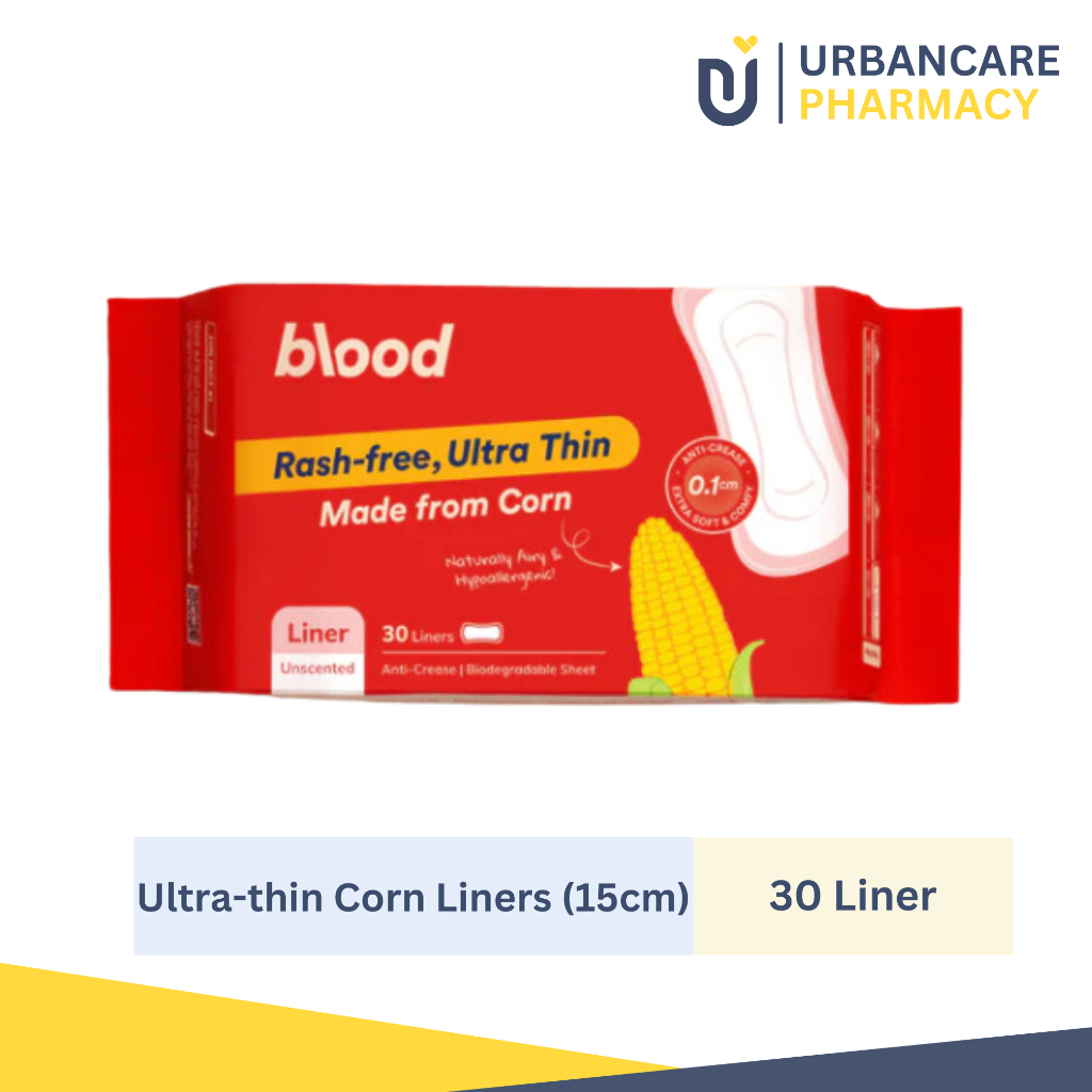 Blood Ultra-thin Corn Liners 15cm (30 Liners) | Shopee Malaysia