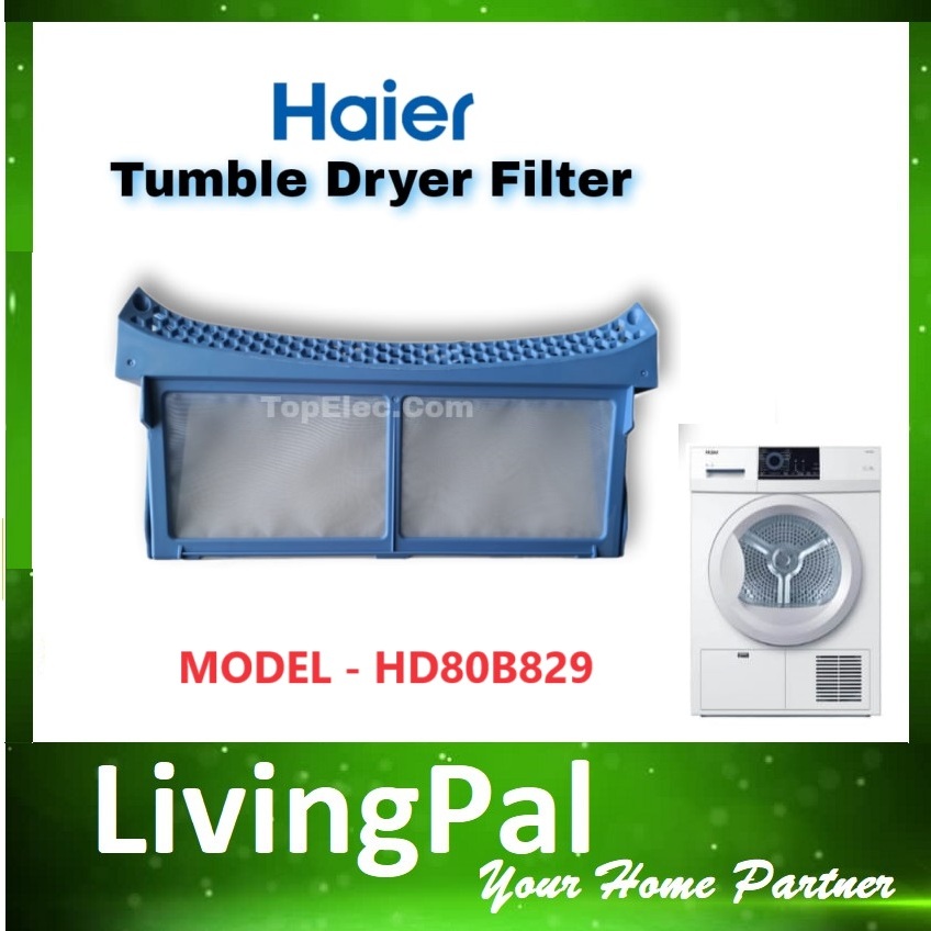 Haier Original HD80B829 Dryer filter Haier 8kg dryer filter original
