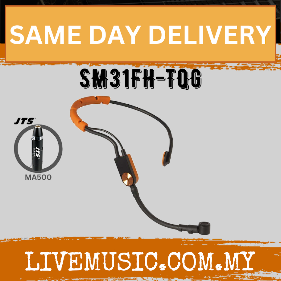 Shure SM31FHTQG Fitness Headset Microphone With JTS MA500 Phantom