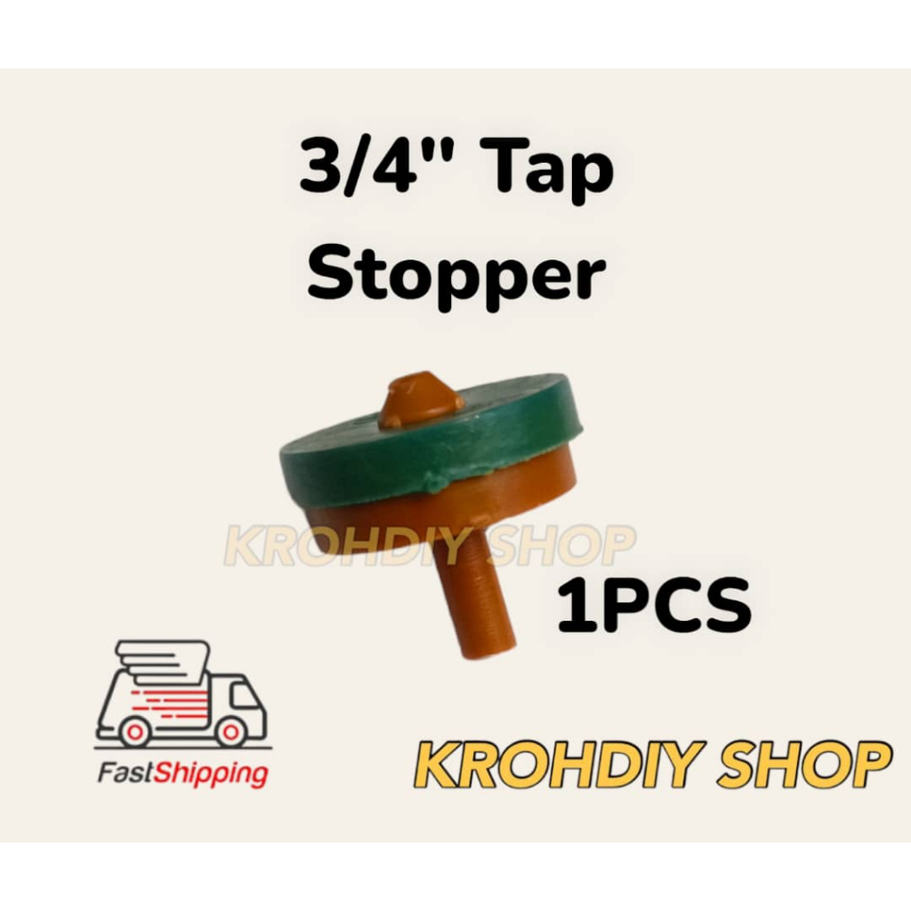 Tap Stopper 1/2'' & 3/4'' and Tap Washer 1/2" & 3/4" Brass Tap Stopcock