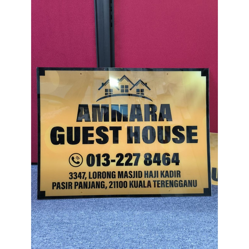 PAPAN TANDA / ACRYLIC SIGNAGE / PAPAN TANDA OFFICE / PAPAN TANDA ...