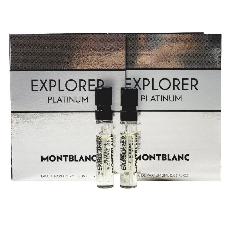 Vial - Mont Blanc Explorer/ Explorer Platinum/ Legend edp 2ml each ...