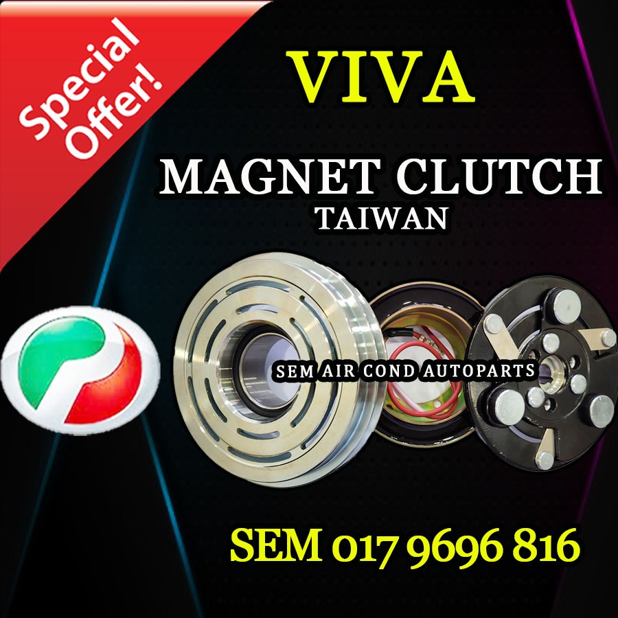 PERODUA VIVA TAIWAN NEW CLUTCH/ CLUTCH (CAR AIRCOND
