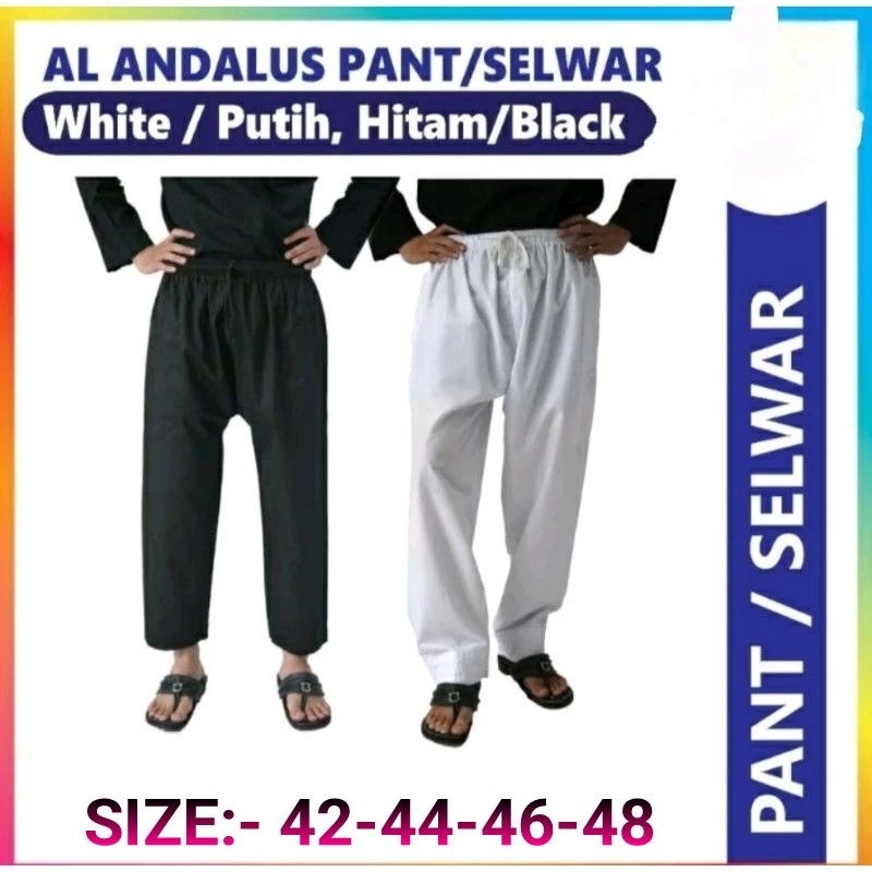 Selaur Jubah, Seluar Kurta,seluar al andalus haji and umrah pants ...