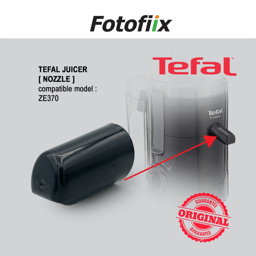 Tefal [ NOZZLE/BLACK ] for Frutelia Juicer model ZE370 | Shopee Malaysia