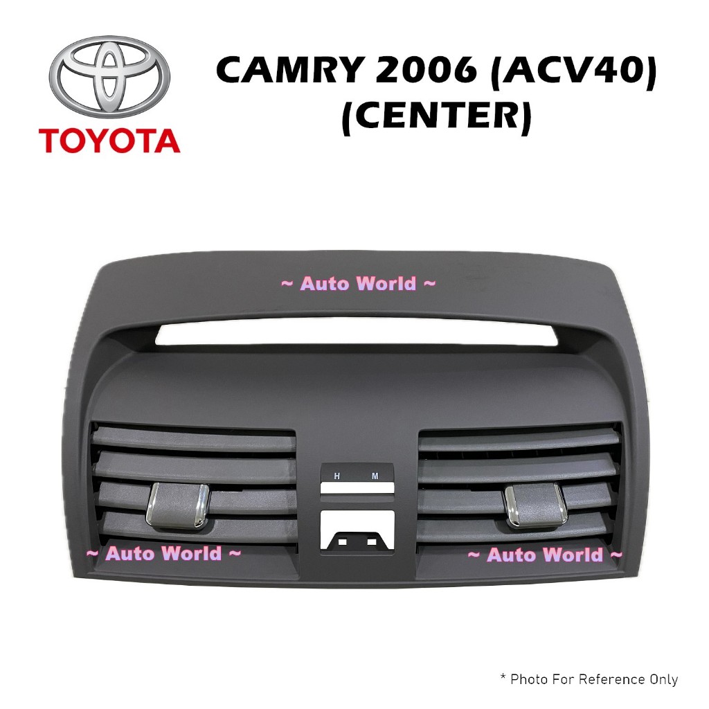 Toyota Camry 2006-2011 (ACV40 / ACV41 - Center Tengah) Air Cond Louver ...