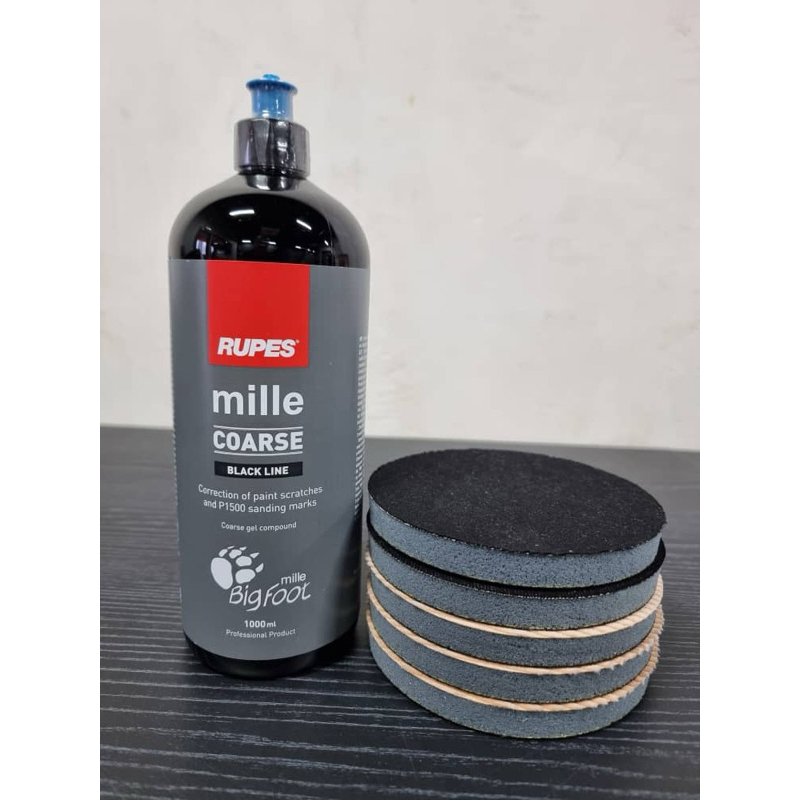 RUPES MILLE COARSE - BLACK LINE | Shopee Malaysia
