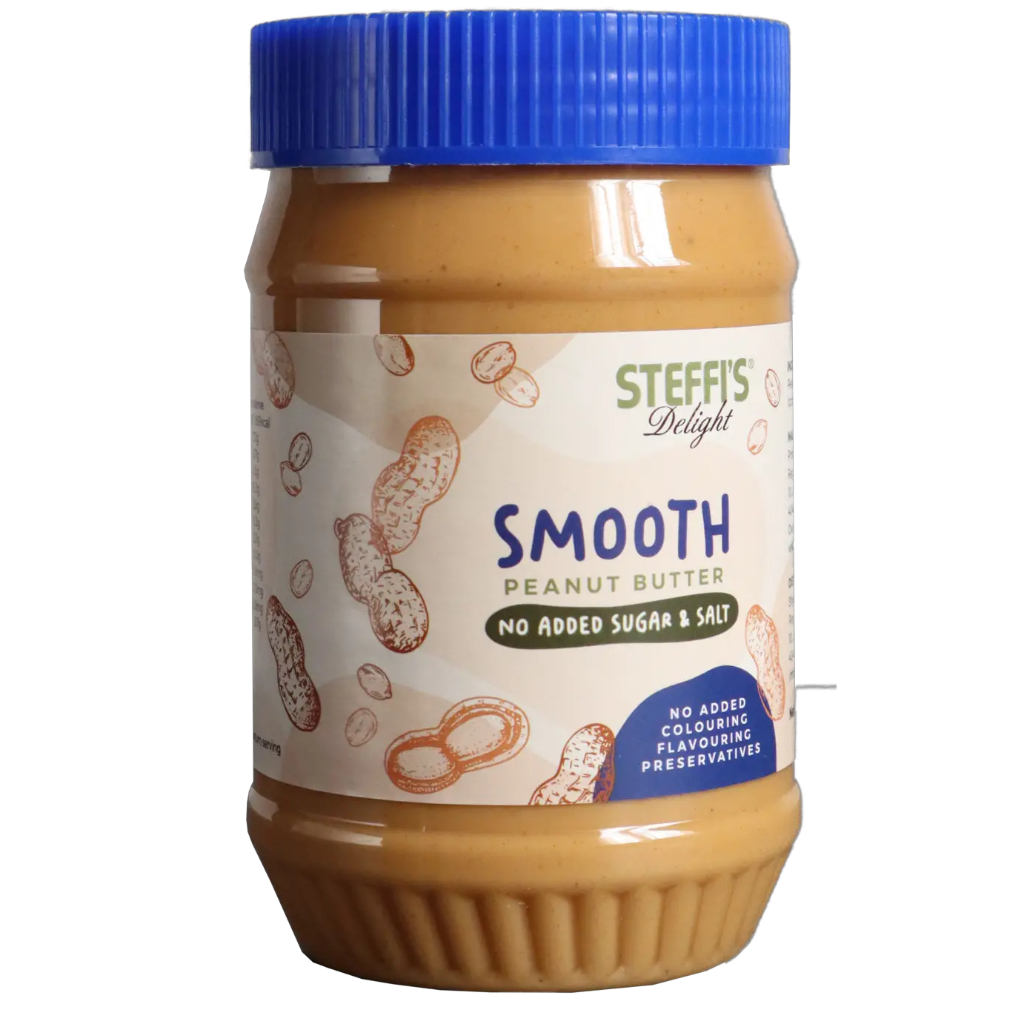 STEFFI'S DELIGHT PEANUT BUTTER SMOOTH (NO-ADDED SUGAR) 453g halal exp ...