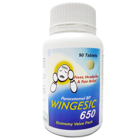 WINGESIC 650MG TABLETS (PARACETAMOL 650MG) | Shopee Malaysia