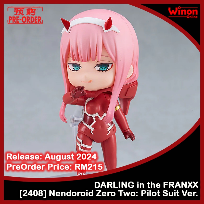 Preorder预购 2408 Nendoroid Zero Two Pilot Suit Ver Darling In The Franxx 202408 Shopee 2862