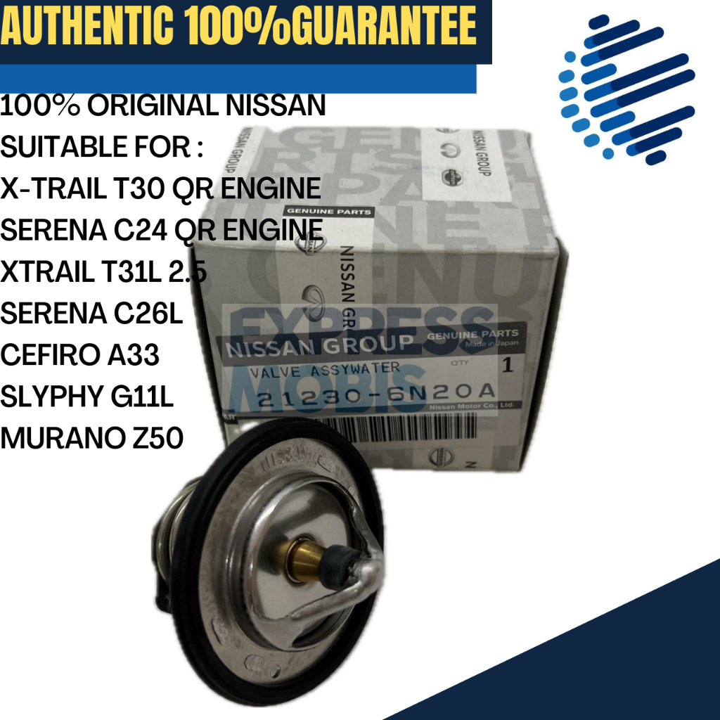 100% ORIGINAL NISSAN THERMOSTAT UPPER (95.0) 21230-6N20A X-TRAIL 