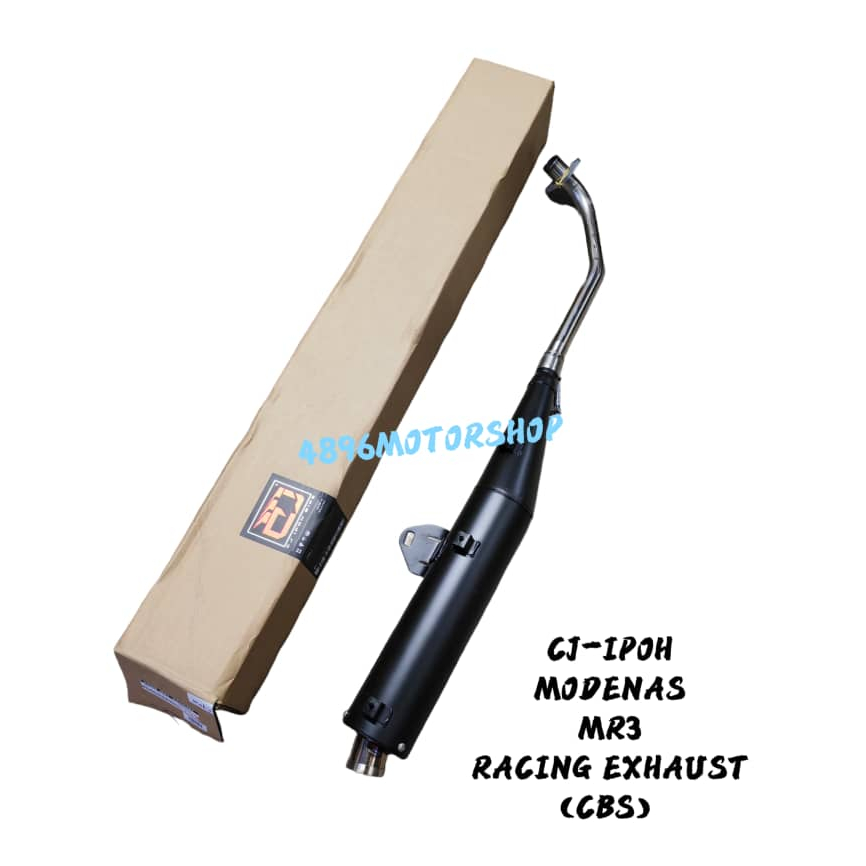 CJ IPOH CBS RACING EXHAUST 28MM MODENAS MR3 MR 3 KRISS110 EURO 3 ...