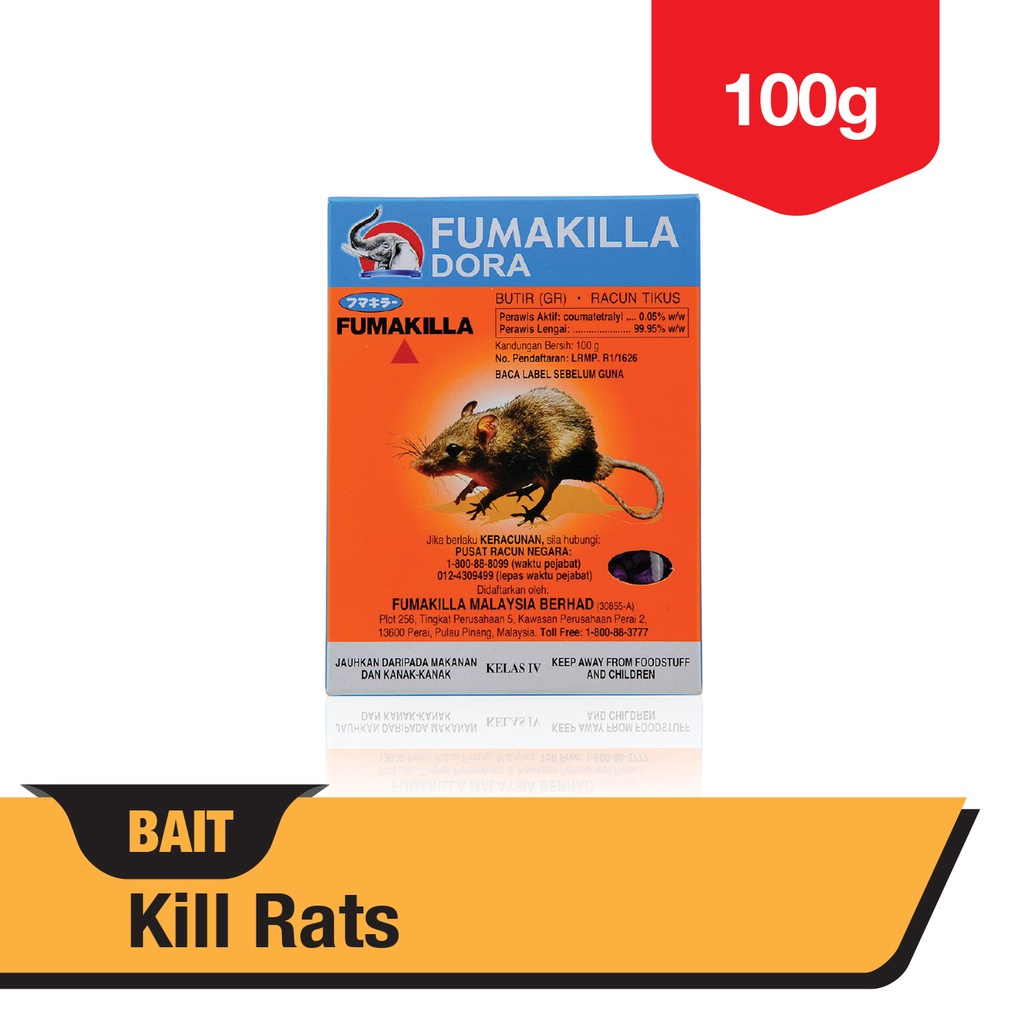 FUMAKILLA Dora Rat Killer 100g | Shopee Malaysia