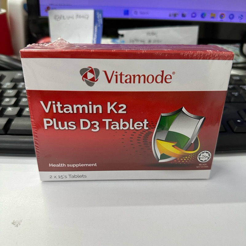 (GOODLIFE) VITAMODE VITAMIN K2 PLUS D3 TABLET 2x15S (EXP 09/