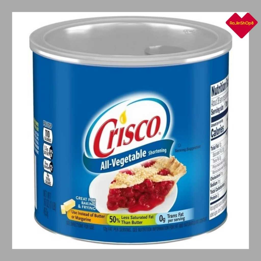 Crisco All Vegetable Shortening All Plantbased, 453g Shopee Malaysia